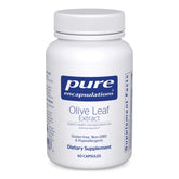 Pure Encapsulations Olive Leaf Extract bottle ready for daily immune support.