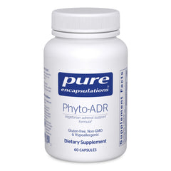 Pure Encapsulations Phyto-ADR capsules for natural adrenal support and stress modulation.