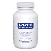 Pure Encapsulations Poly-Prebiotic bottle front for gut health support.