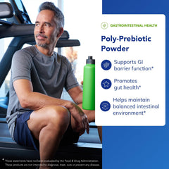 Pure Encapsulations Poly-Prebiotic Powder label shows a pure, allergen-free formulation.