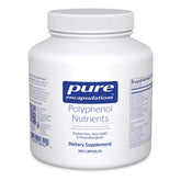 Pure Encapsulations Polyphenol Nutrients bottle front view emphasizing premium cellular support
