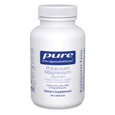Pure Encapsulations potassium magnesium aspartate bottle for daily wellness support