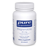 Pure Encapsulations pregnenolone 30mg bottle; supports cognitive wellness and balanced hormones