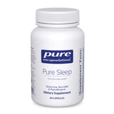Pure Encapsulations Pure Sleep bottle front view promotes calm nights.