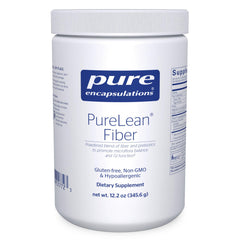 Pure Encapsulations PureLean Fiber bottle for daily digestive support and regularity.