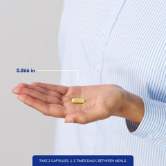 Pure Encapsulations Quercetin bottle showing dosage information on the label.