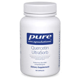 Pure Encapsulations Quercetin UltraSorb bottle on shelf, ready for daily use.