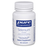 Pure Encapsulations Selenium Citrate bottle supports immune health and cellular balance.