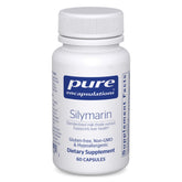 Pure Encapsulations Silymarin 250 mg bottle front view for daily liver support.