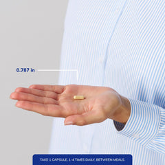 Pure Encapsulations Silymarin capsules closeup highlighting soft, easy-to-swallow texture.