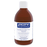 Pure Encapsulations SunButyrate-TG Liquid bottle on counter for daily support