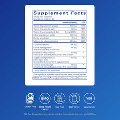 Closeup of Pure Encapsulations Thyroid Support capsules for consistent daily use