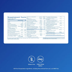 Pure Encapsulations Ultra Pure Pack packets opened for convenient daily use