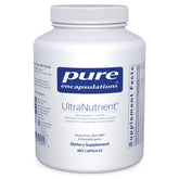 Pure Encapsulations UltraNutrient bottle with capsules for daily antioxidant support