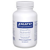 Pure Encapsulations VisionPro Nutrients bottle front for eye health support.