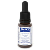 Pure Encapsulations Vitamin D3 (Vegan) Liquid bottle highlights plant-based formula for bone and immune support