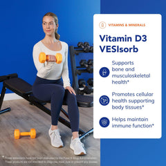 Pure Encapsulations Vitamin D3 VesIsorb label showing purity and quality.