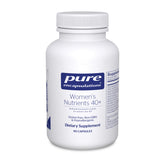 Pure Encapsulations Women's Nutrients 40+ bottle supports urinary tract health.
