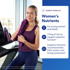 Pure Encapsulations Women’s Nutrients capsules closeup highlights chelated minerals for absorption