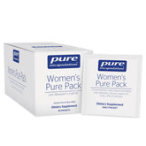 Pure Encapsulations Women's Pure Pack bottle front shows bone-supporting calcium and vitamin D.