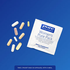 CoQ10 included in Pure Pack bottle label for daily energy support.