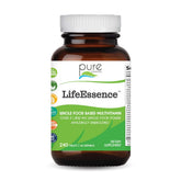 PURE ESSENCE LABS LifeEssence bottle and capsules for daily energy support