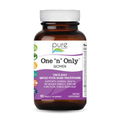 Pure Essence Labs One N Only multivitamin bottle front view for daily wellness support
