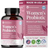 Pure Micronutrients pH Balance Vaginal Probiotics bottle for daily use.