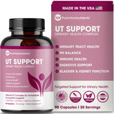 Pure Micronutrients Pure D-Mannose Capsules bottle front for daily urinary support.