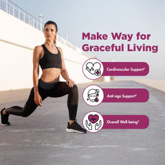 Pure Organic Elements Resveratrol with green tea extract close-up.