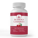 Pure Original Ingredients Acerola Cherry capsules bottle front for natural vitamin C support.
