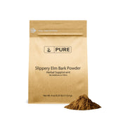 Pure Original Ingredients Slippery Elm Powder bottle shown for pure, additive-free product.