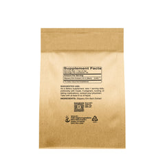 Slippery Elm powder being whisked into hot water for a simple drink.