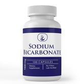 Pure Original Ingredients sodium bicarbonate capsules bottle, pure and additive-free for daily use.