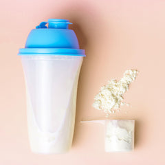 Pure Original Ingredients Soy Protein Isolate unflavored powder blends into shakes easily.