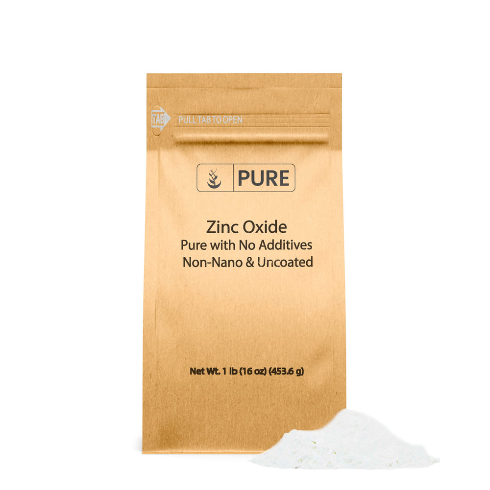 Pure Original Ingredients zinc oxide non-nano powder for pure topical blends