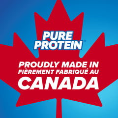 Pure Protein bar enjoyed as a quick, on-the-go snack.