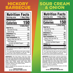 Pure Protein Popped Crisps Sour Cream Onion bag: tangy crunch between meals