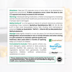 Pure Therapro Rx label on bottle communicating purity and US manufacturing standards