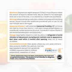 Pure Therapro Rx USA-made label highlights quality and non-GMO ingredients.