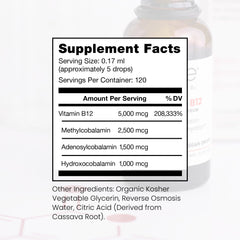 Pure Therapro Rx vegan B12 bottle shows methylcobalamin for energy and nerves.