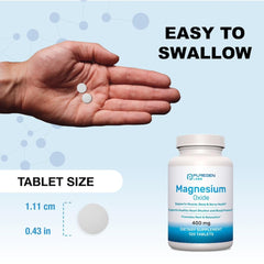 Puregen Labs Magnesium 400mg tablets immune support concept image