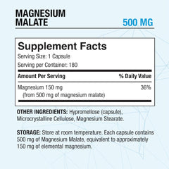 Puregen Labs Magnesium Malate capsules close-up for easy daily supplementation.