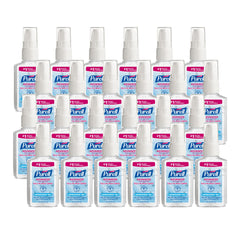 PURELL Advanced Hand Sanitizer 2oz pump bottle for quick, effective sanitizing on the go.
