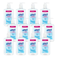 PURELL Advanced Hand Sanitizer refreshing gel bottle with pump for quick sanitizing