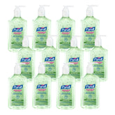Purell Advanced Hand Sanitizer soothing gel bottle with pump for quick, gentle sanitizing
