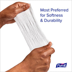 Wipes with moisturizers, aloe, and vitamin E for skin comfort