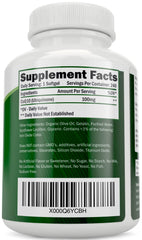 Purely Holistic CoQ10 bottle pouring softgels for convenient use.