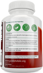 Purely Holistic CoQ10 inclusion highlights heart and cellular energy support.