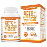 Purely Optimal Keto BHB ACV capsules bottle for ketosis support